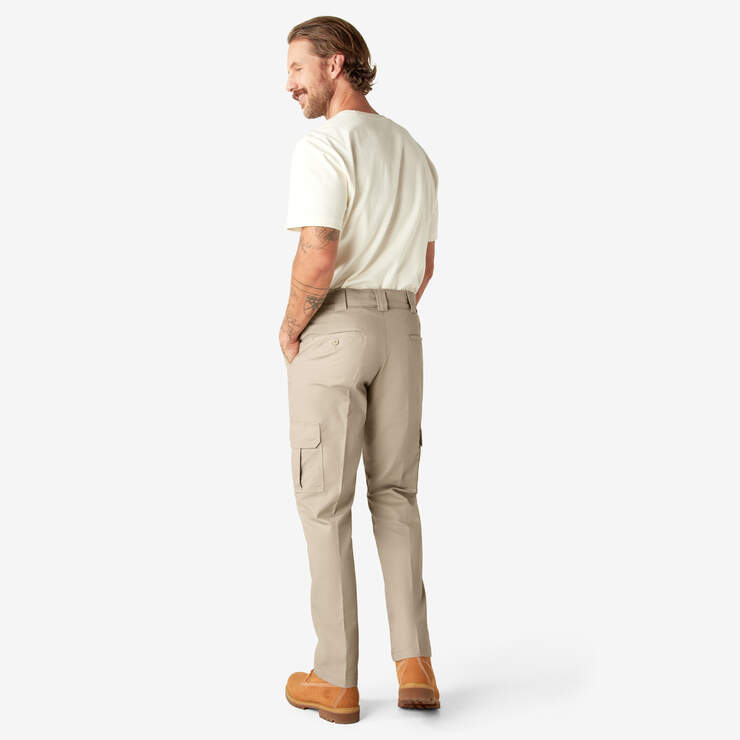 Slim Fit Cargo Pants - Desert Sand (DS) image number 6