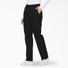 Women&#39;s EDS Signature Tapered Leg Cargo Scrub Pants - Black &#40;BLK&#41;