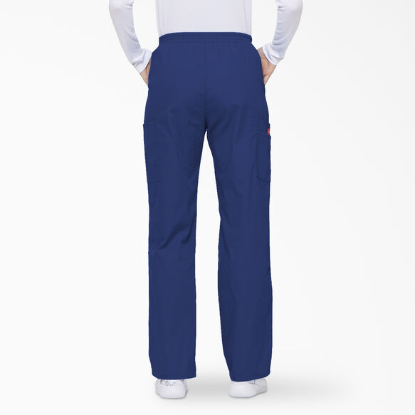 Women&#39;s EDS Signature Tapered Leg Cargo Scrub Pants - Galaxy Blue &#40;GBL&#41;