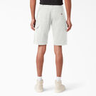 Stonewashed Duck Carpenter Shorts, 11&quot; - Stonewashed Cloud &#40;S2C&#41;
