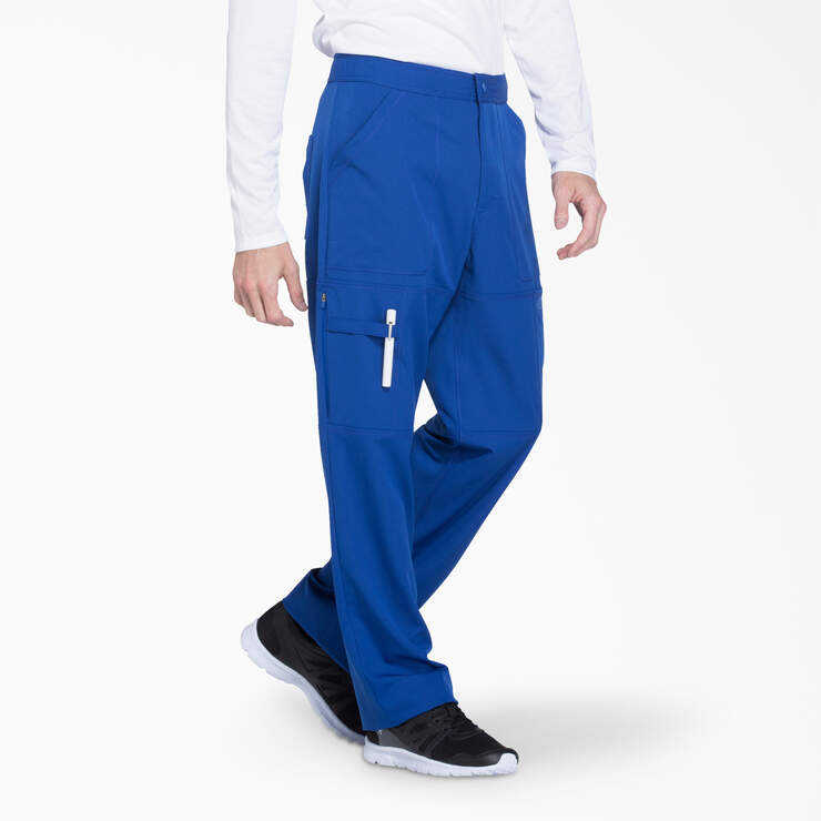 Men's Dynamix Cargo Scrub Pants - Galaxy Blue (GBL) image number 4