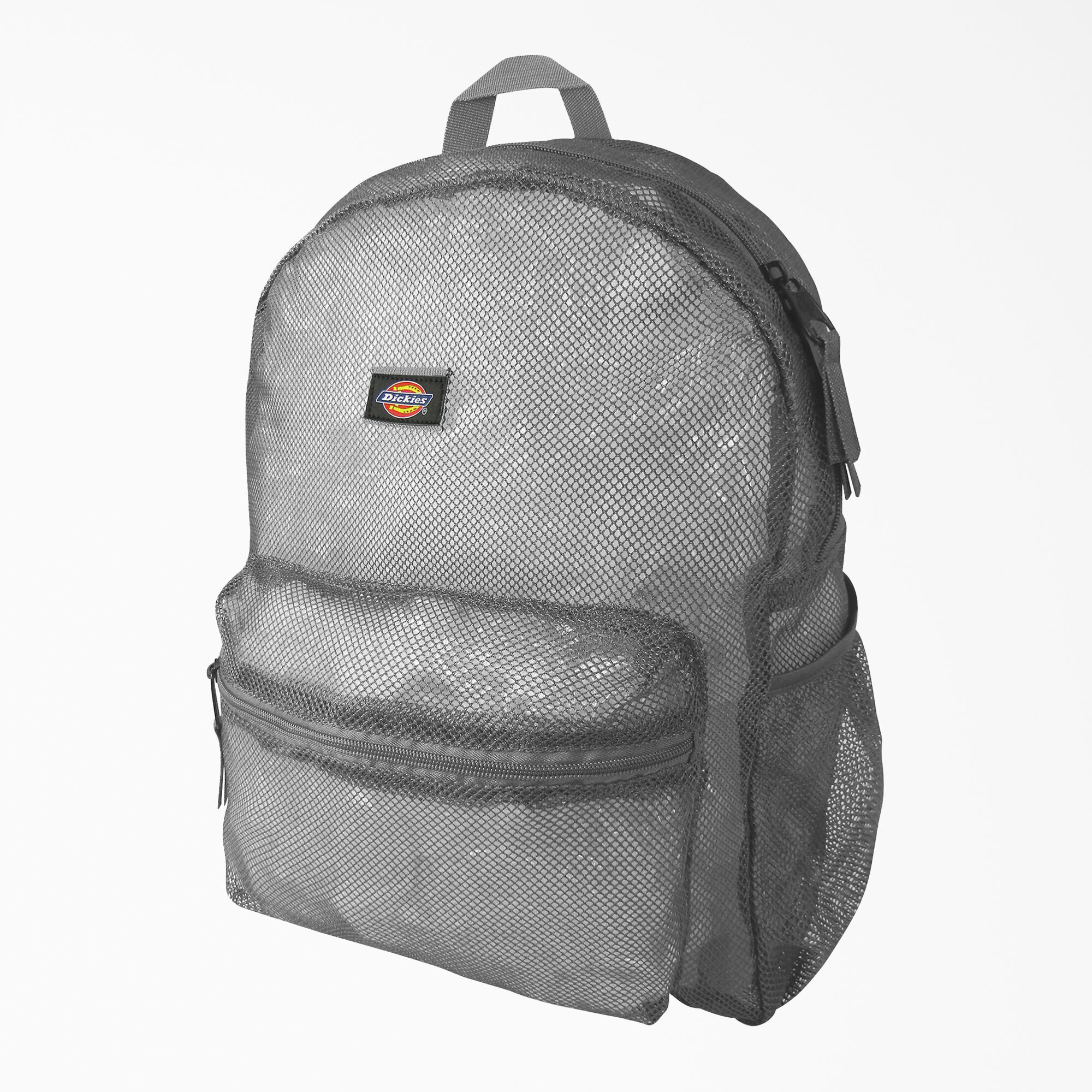 Grey top mesh backpack