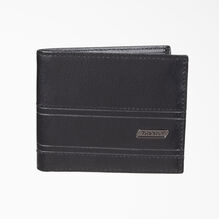 Leather Logo Traveler Wallet - Black &#40;BK&#41;