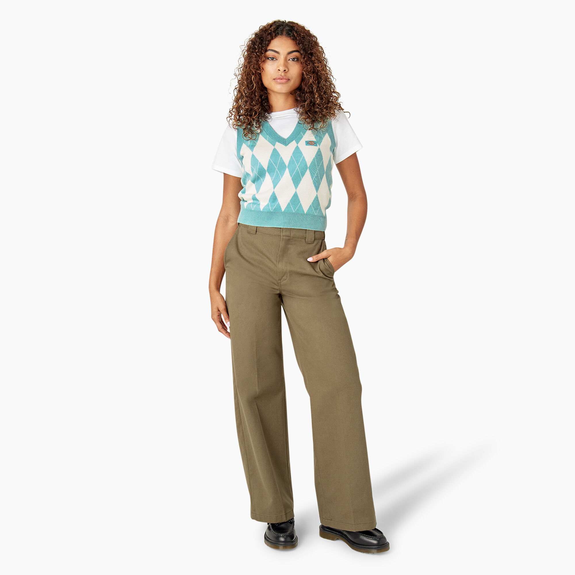Women s dickies discount for under sweaters