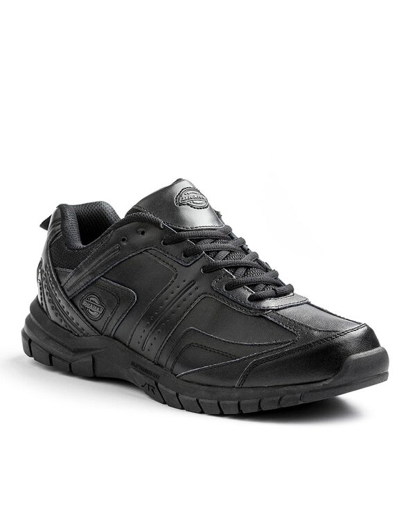 Vanquish Slip Resistant Soft Toe Work Shoe - BLACK (BLK)