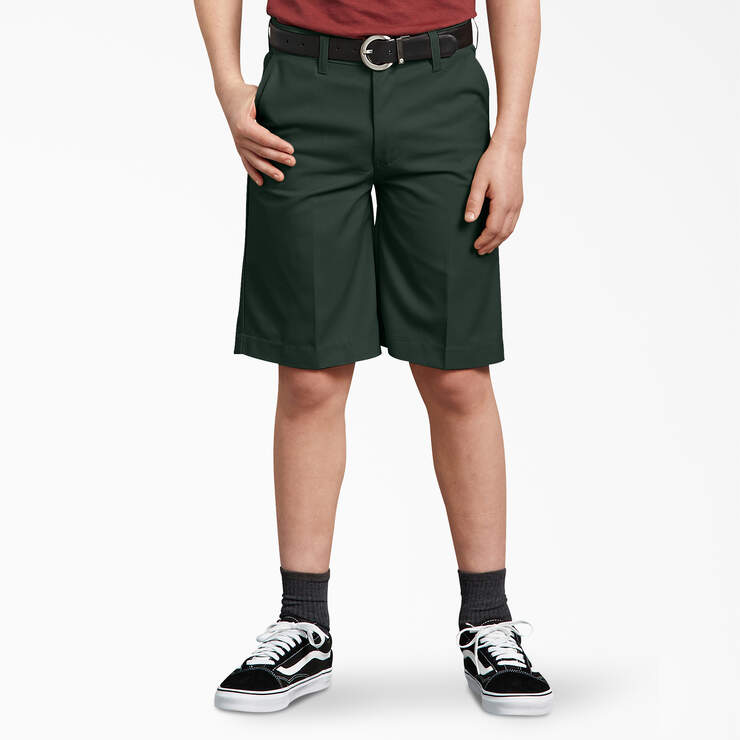 Boys' Classic Fit Shorts, 4-20 - Hunter Green (GH) image number 1