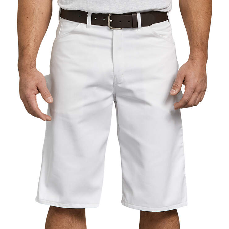 Premium Painter's Shorts - White (WH) image number 1