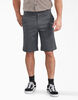 Dickies X-Series FLEX 11&quot; Active Waist Washed Chino Shorts - Rinsed Charcoal Gray &#40;RCH&#41;