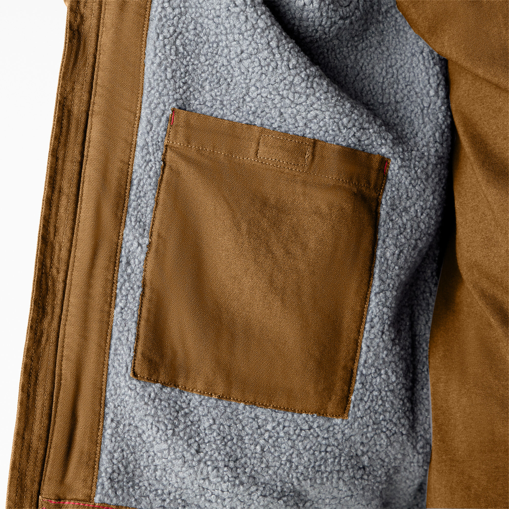 Duck Canvas High Pile Fleece Lined Jacket - Dickies US