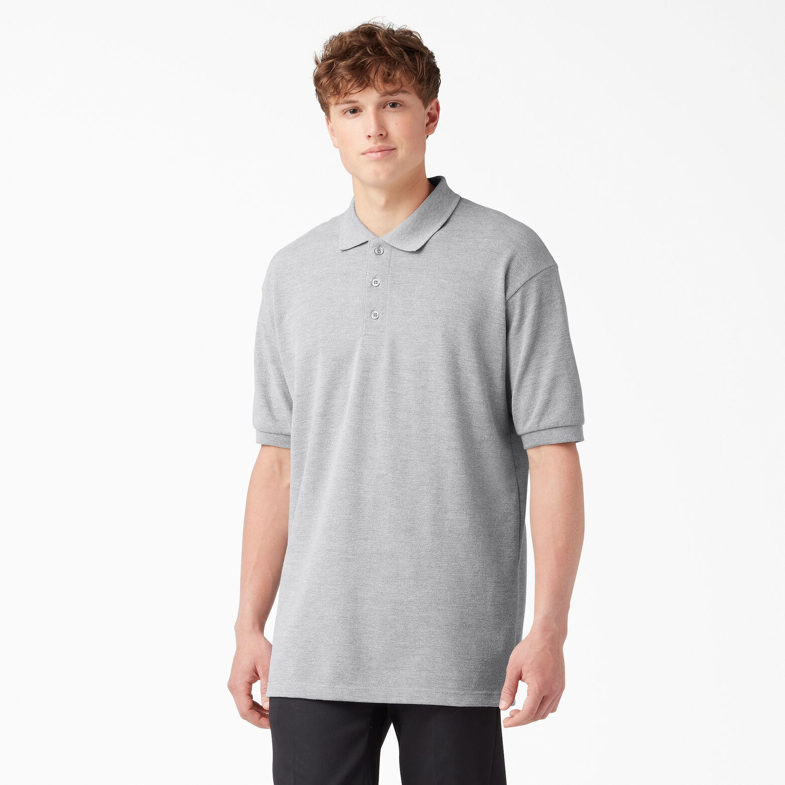 Dickies Juniors Plus Size Short Sleeve Polo Shirt