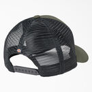 Workwear Patch Canvas Trucker Cap - Moss Green &#40;MS&#41;