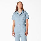 Women&#39;s Reworked Cropped Coveralls - Stonewashed Fog Blue &#40;SGF&#41;