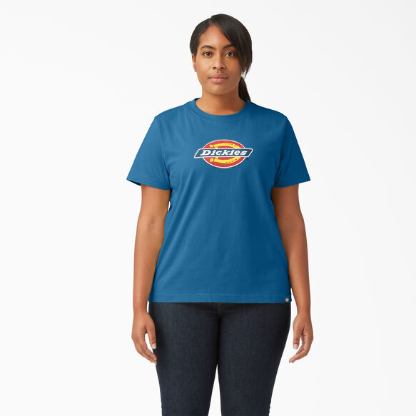 Women&#39;s Plus Logo Graphic T-Shirt - Vallarta Blue &#40;V2B&#41;