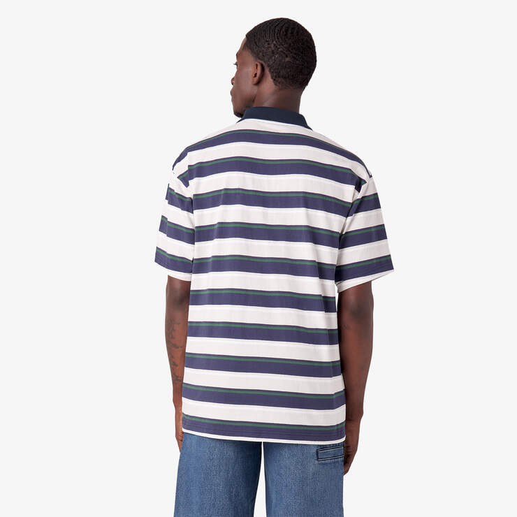 Guy Mariano Short Sleeve Polo Shirt - Guy Mariano Stripe (GMG) image number 2