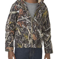 Boys' Sherpa Lined Duck Jacket, 8-20 - Camo New Conceal (CNC)