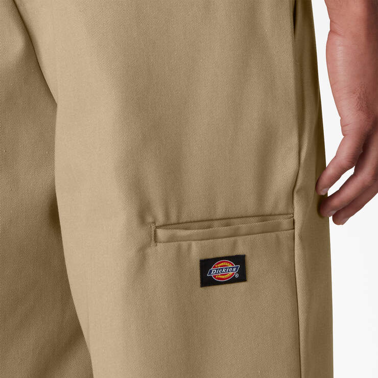 Loose Fit Multi-Use Pocket Work Shorts, 15" - Khaki (KH) image number 9