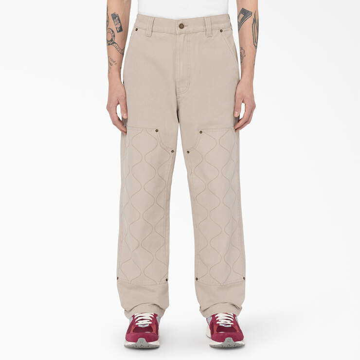 Thorsby Relaxed Fit Double Knee Pants - Sandstone (SS) image number 1