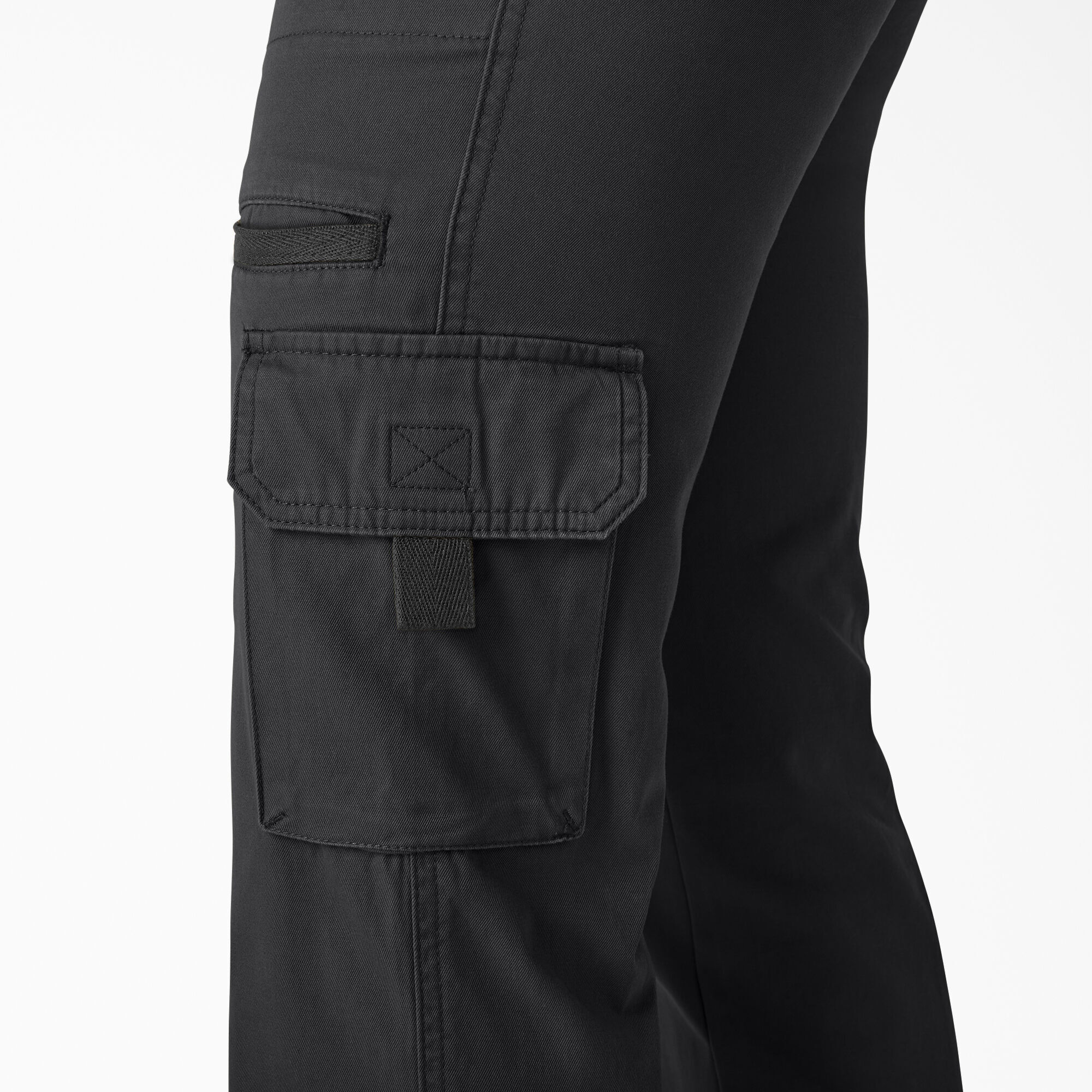 Black Dickies Redhawk Ladies Womens Cargo Pocket Workwear Pants Trousers Navy 