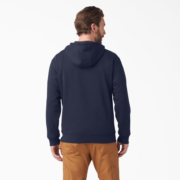Water Repellent Logo Sleeve Hoodie - Ink Navy &#40;IK&#41;