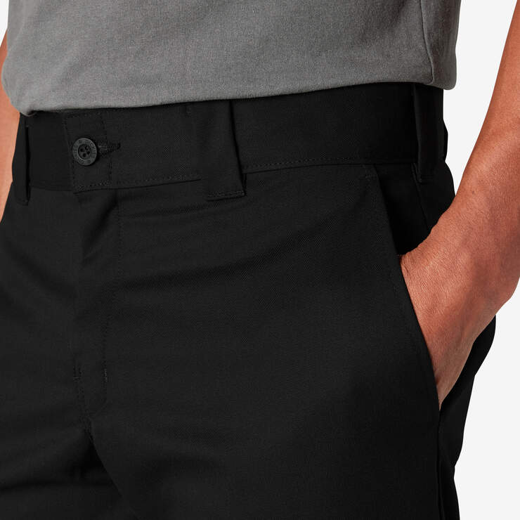 FLEX Regular Fit Cargo Pants - Black (BK) image number 12
