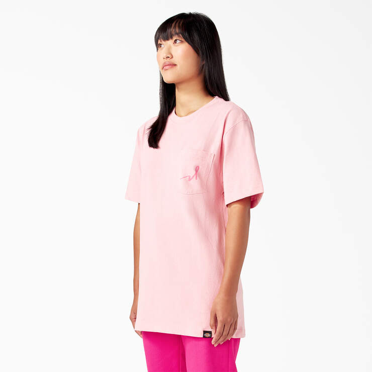 Breast Cancer Awareness Heavyweight T-Shirt - Quartz Pink (QKS) image number 3