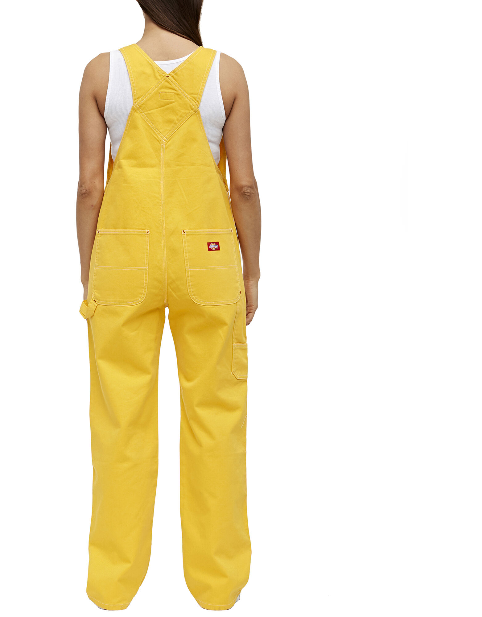 dickies carpenter yellow overalls