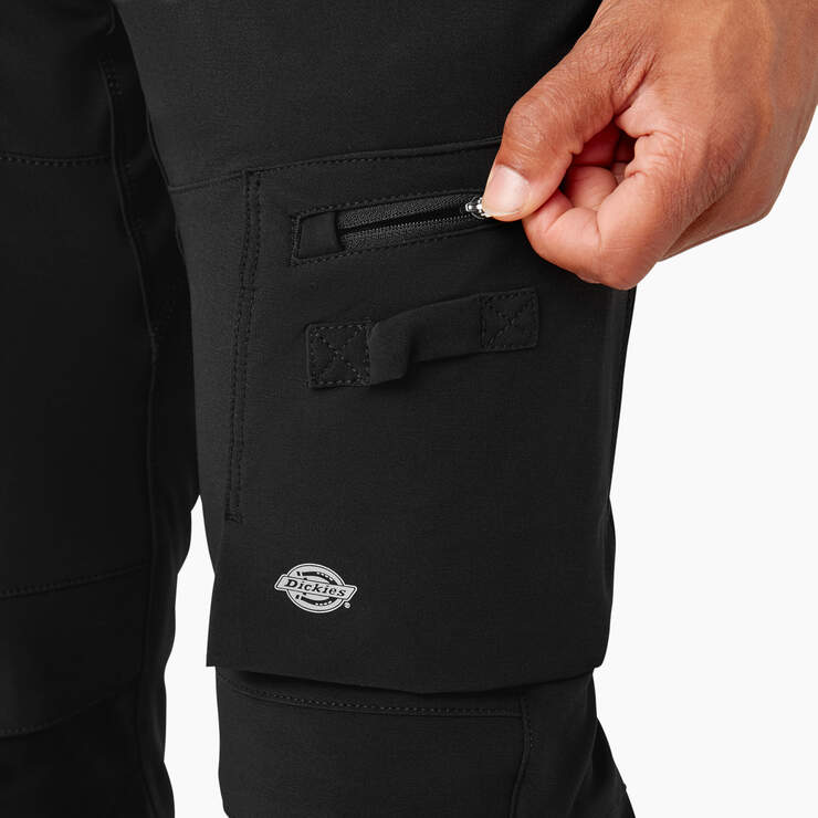 FLEX Slim Fit Double Knee Tapered Pants - Black (BKX) image number 10