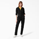 Women&#39;s Long Sleeve Coveralls - Black &#40;BK&#41;