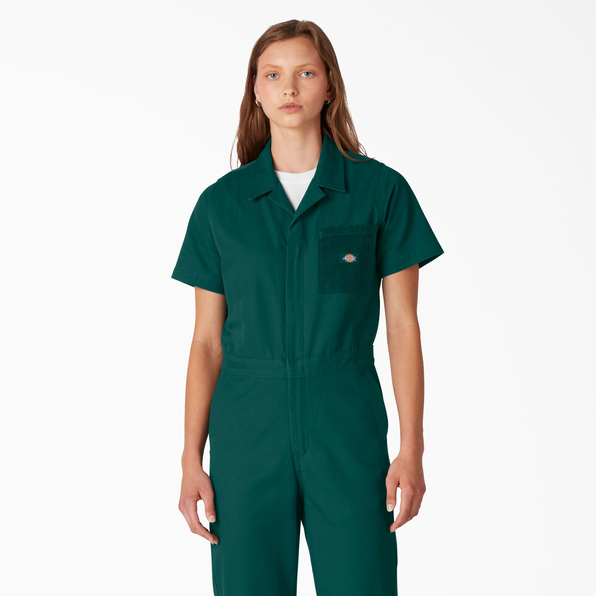 Dickies women's short sleeve coveralls hotsell fv100