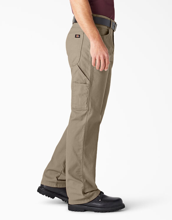 Relaxed Fit Straight Leg Heavyweight Duck Carpenter Pants - Desert Khaki &#40;RDS&#41;