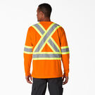 Hi Vis Safety Long Sleeve T-Shirt - ANSI Orange &#40;AO&#41;