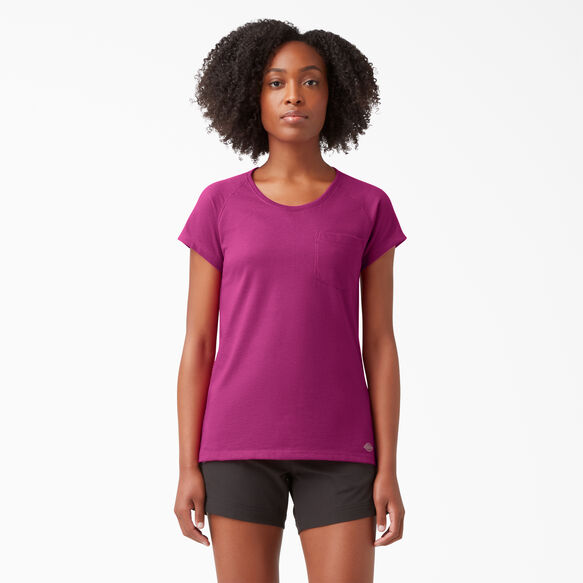 Women&#39;s Cooling Short Sleeve T-Shirt - Festival Fuchsia &#40;F2F&#41;