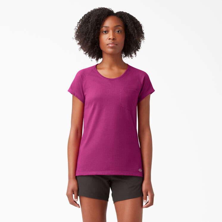 Women&#39;s Cooling Short Sleeve T-Shirt - Festival Fuchsia &#40;F2F&#41;