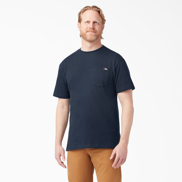 Short Sleeve Pocket T Shirt , Dark Navy XL | Men's Shirts | Dickies