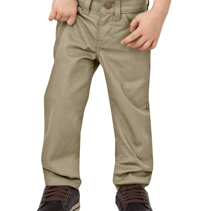 Toddler Flex Slim Fit Skinny Leg FlexWaist® 5-Pocket Pants - Desert Sand (DS) image number 1