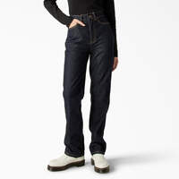 Women’s Houston Regular Fit Jeans - Rinsed Indigo Blue (RNB)