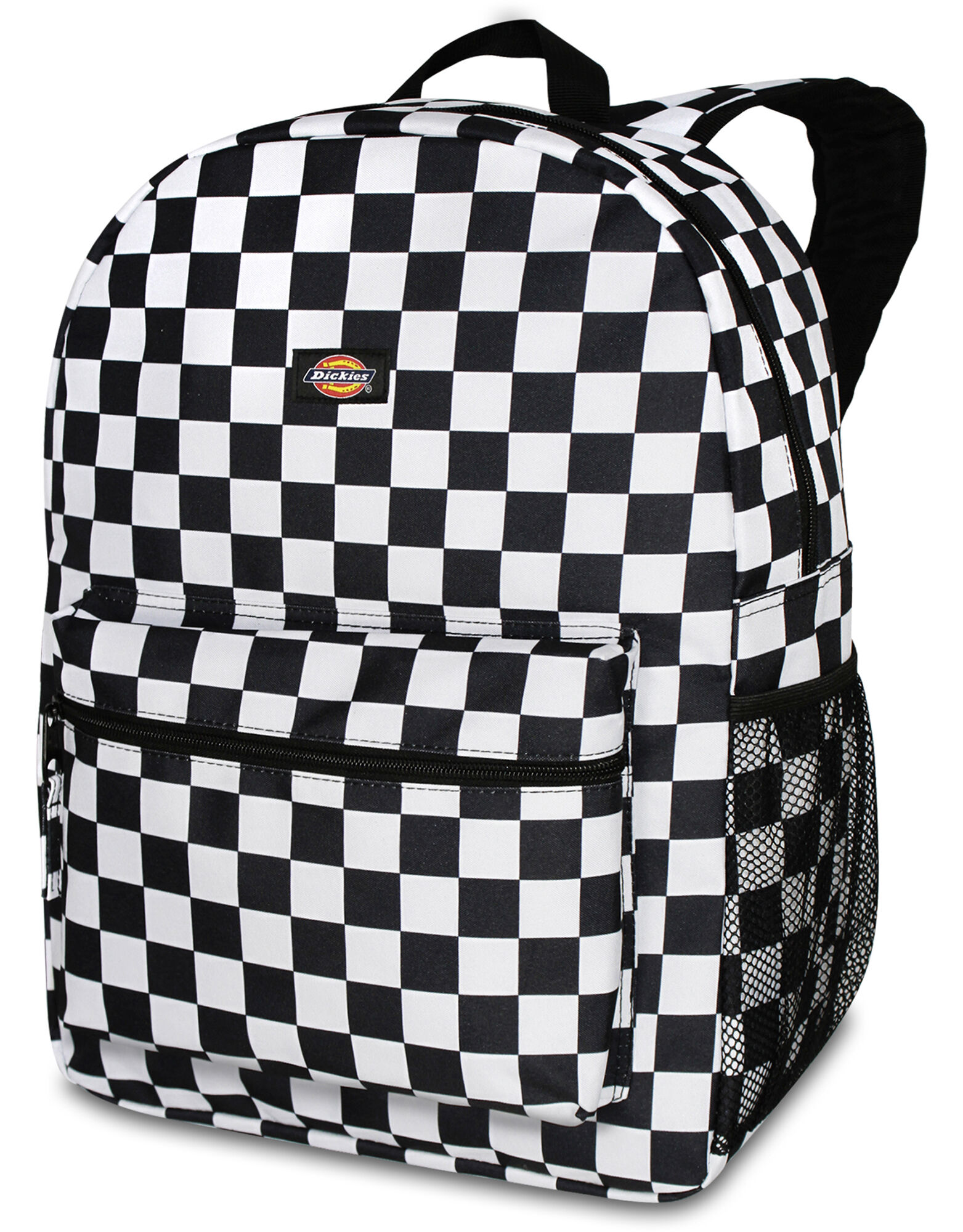 Black/White Checkered Student Backpack Black White Checkered | Accessories Bags Backpacks | Dickies