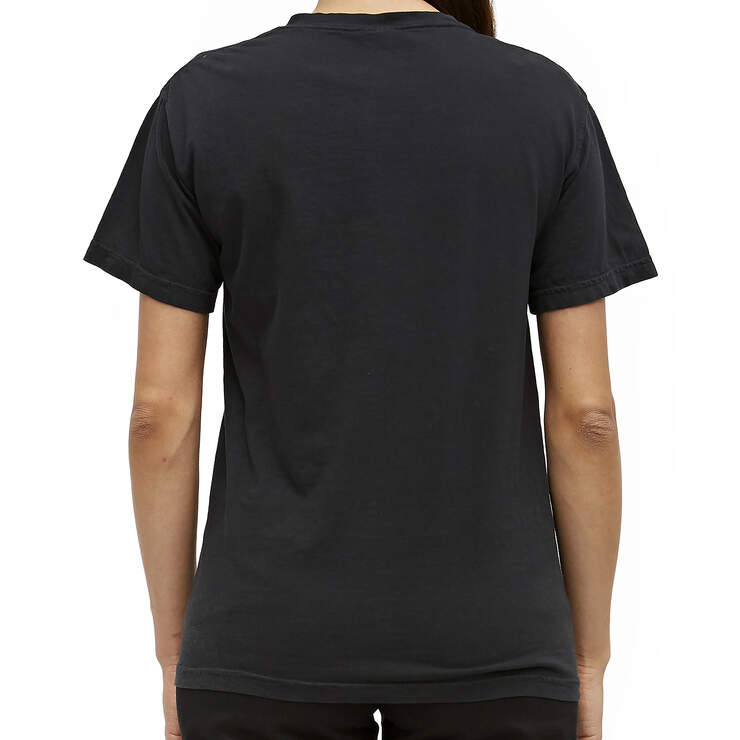Dickies Girl Juniors' Logo T-Shirt - Black (BLK) image number 2