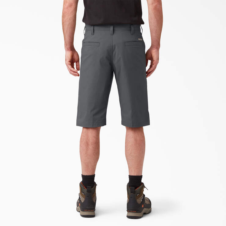 FLEX Cooling Regular Fit Utility Shorts, 13" - Charcoal Gray (CH) image number 2