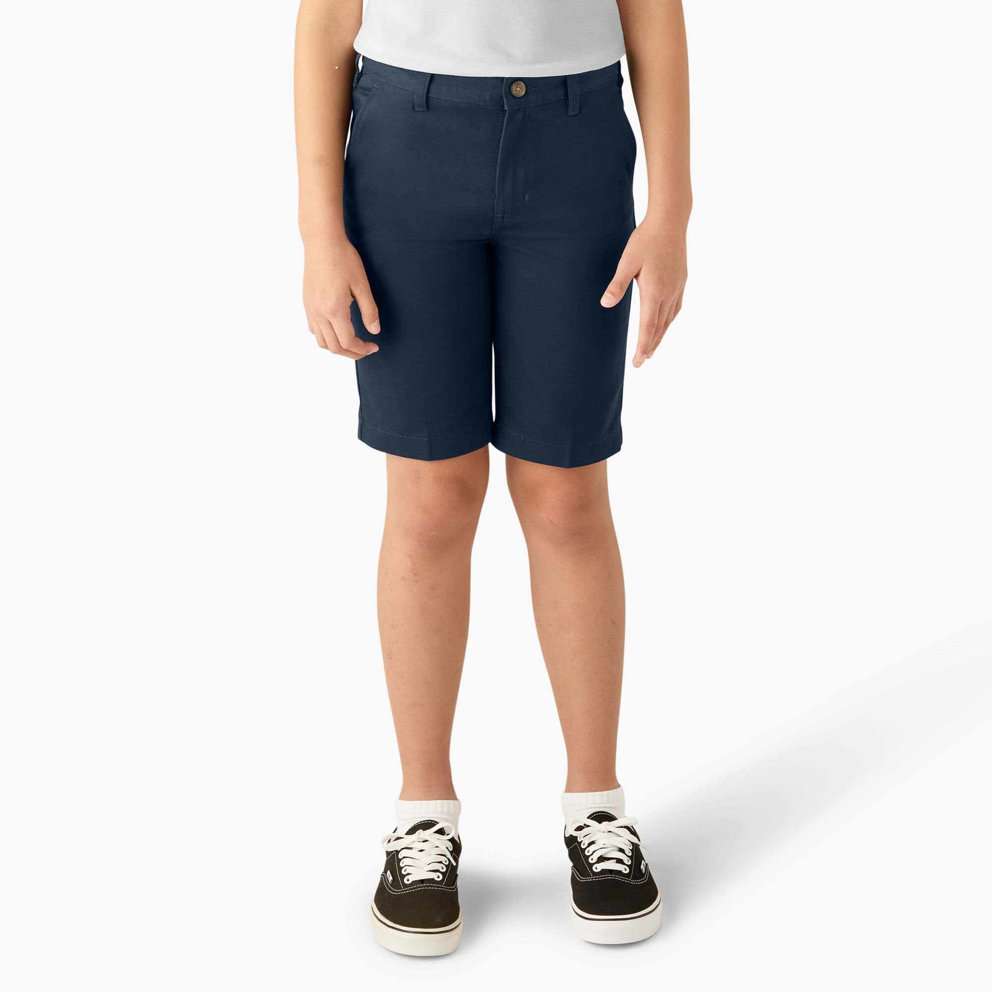 Boys Flex Slim Fit Ultimate Khaki Shorts 8 20 Dickies Dickies US