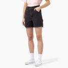 Women&#39;s Duck Shorts, 5&quot; - Stonewashed Black &#40;SBK&#41;