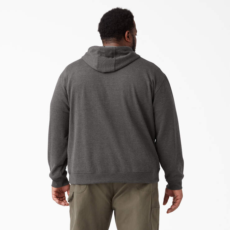 Midweight Fleece Hoodie - Dark Heather Gray (IYD) image number 5