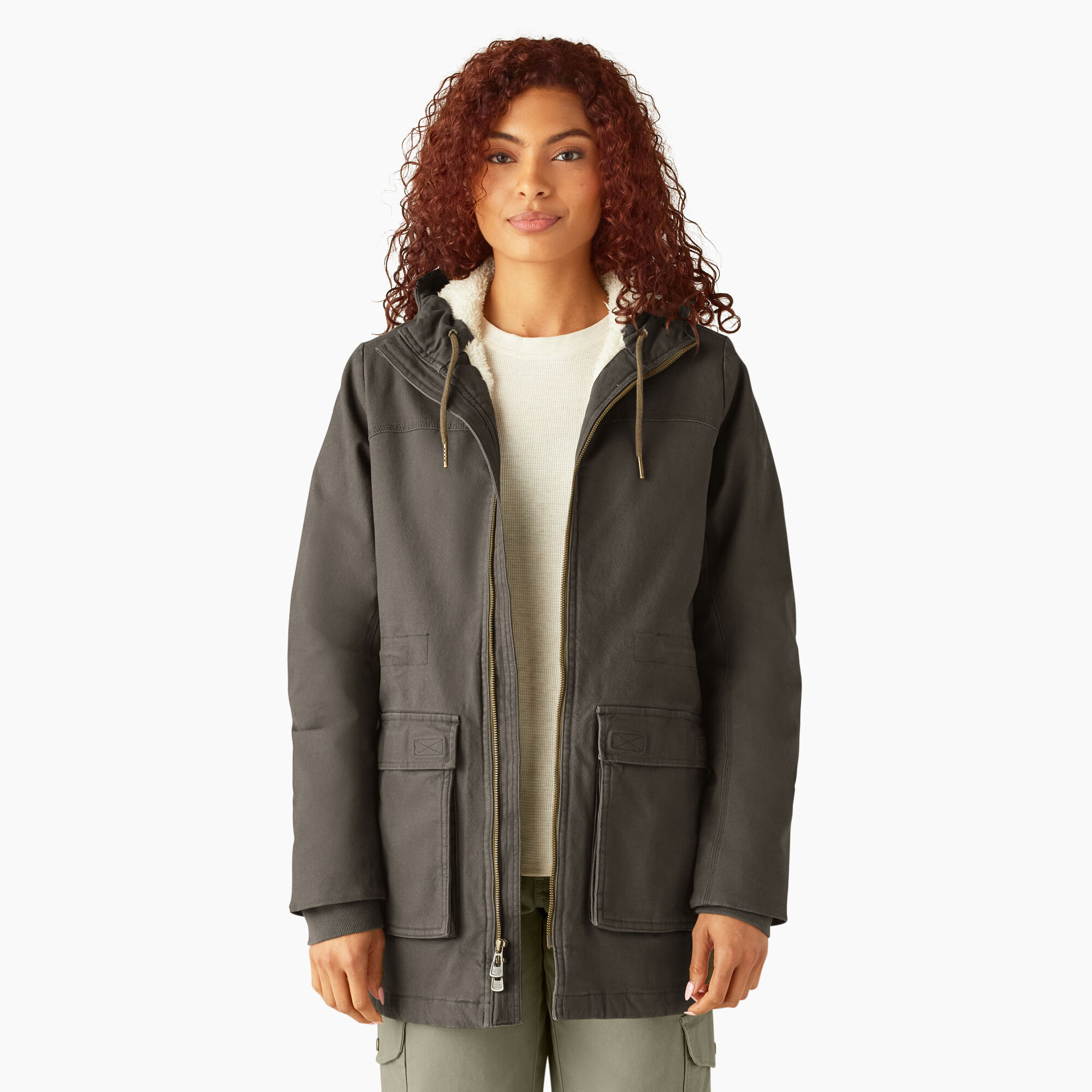 Women s Duck Canvas Parka Dickies US