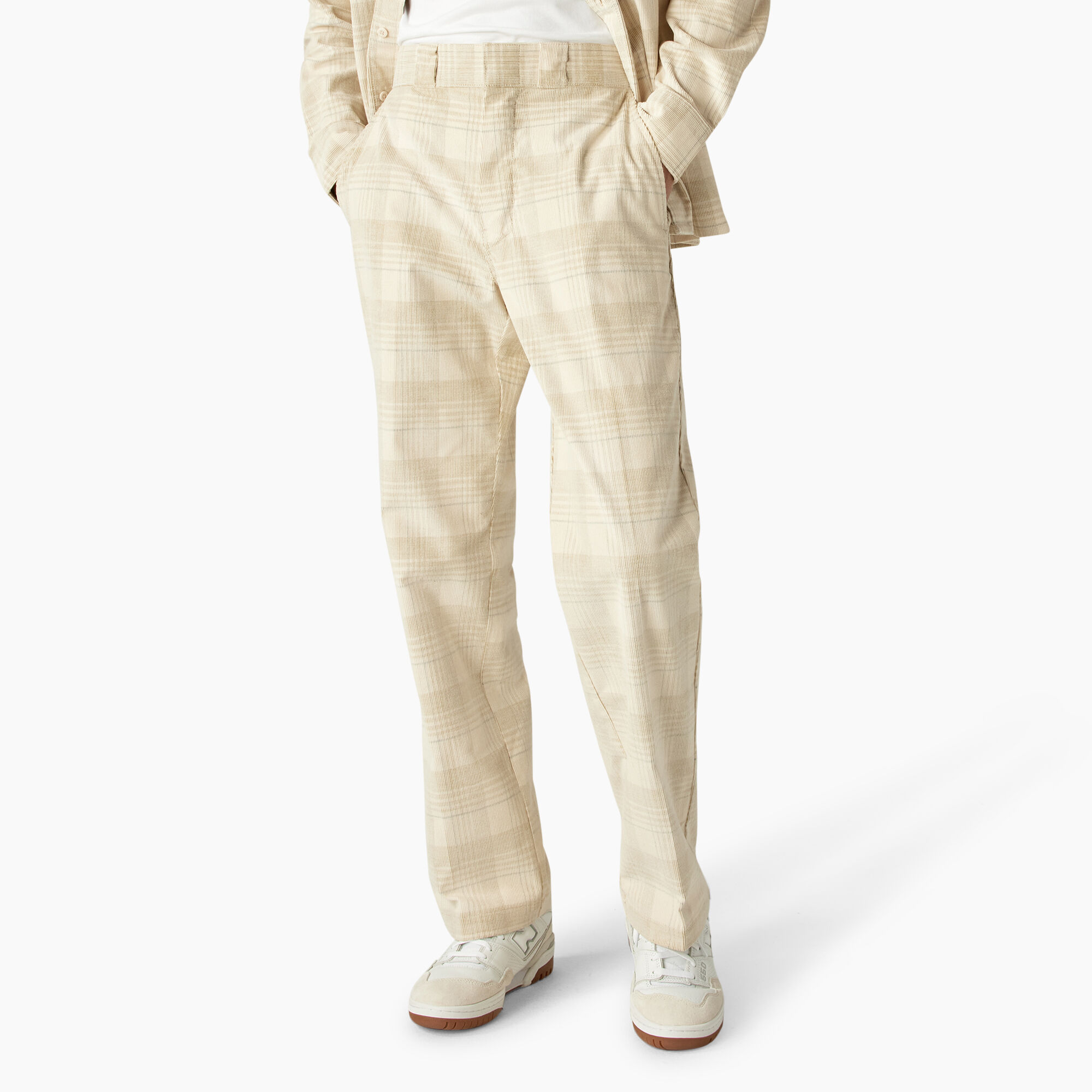 Alma Regular Fit Double Knee Corduroy Pants