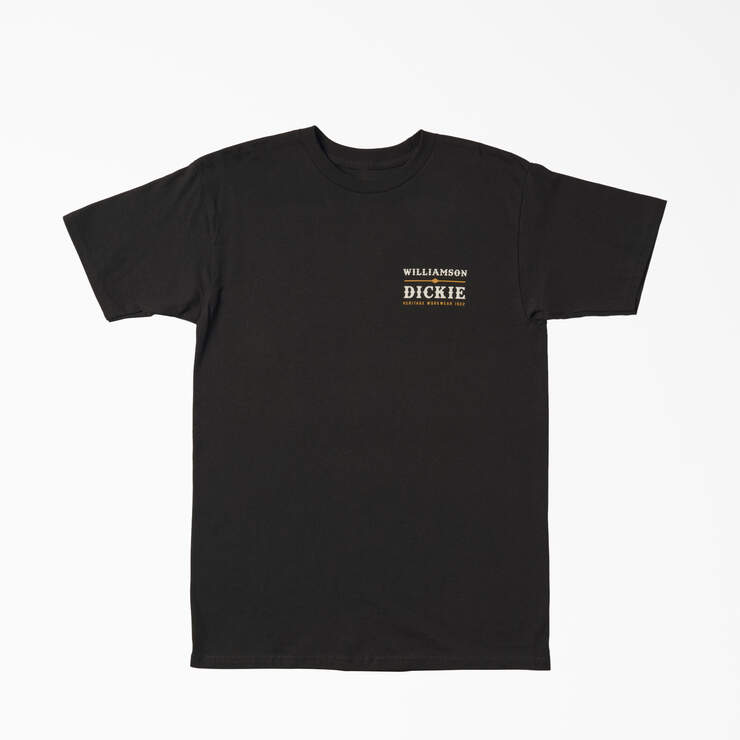 W.D. Workwear Graphic T-Shirt - Black (BK) image number 1
