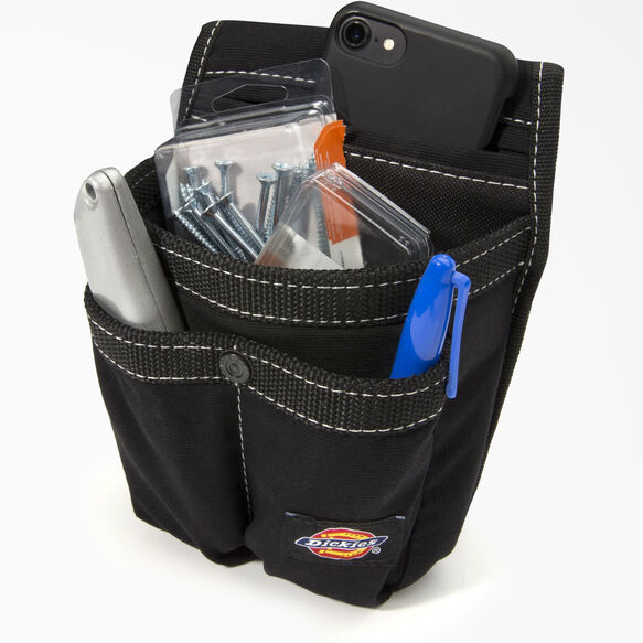 4-Pocket Phone &amp; Tool Pouch - Black &#40;BK&#41;