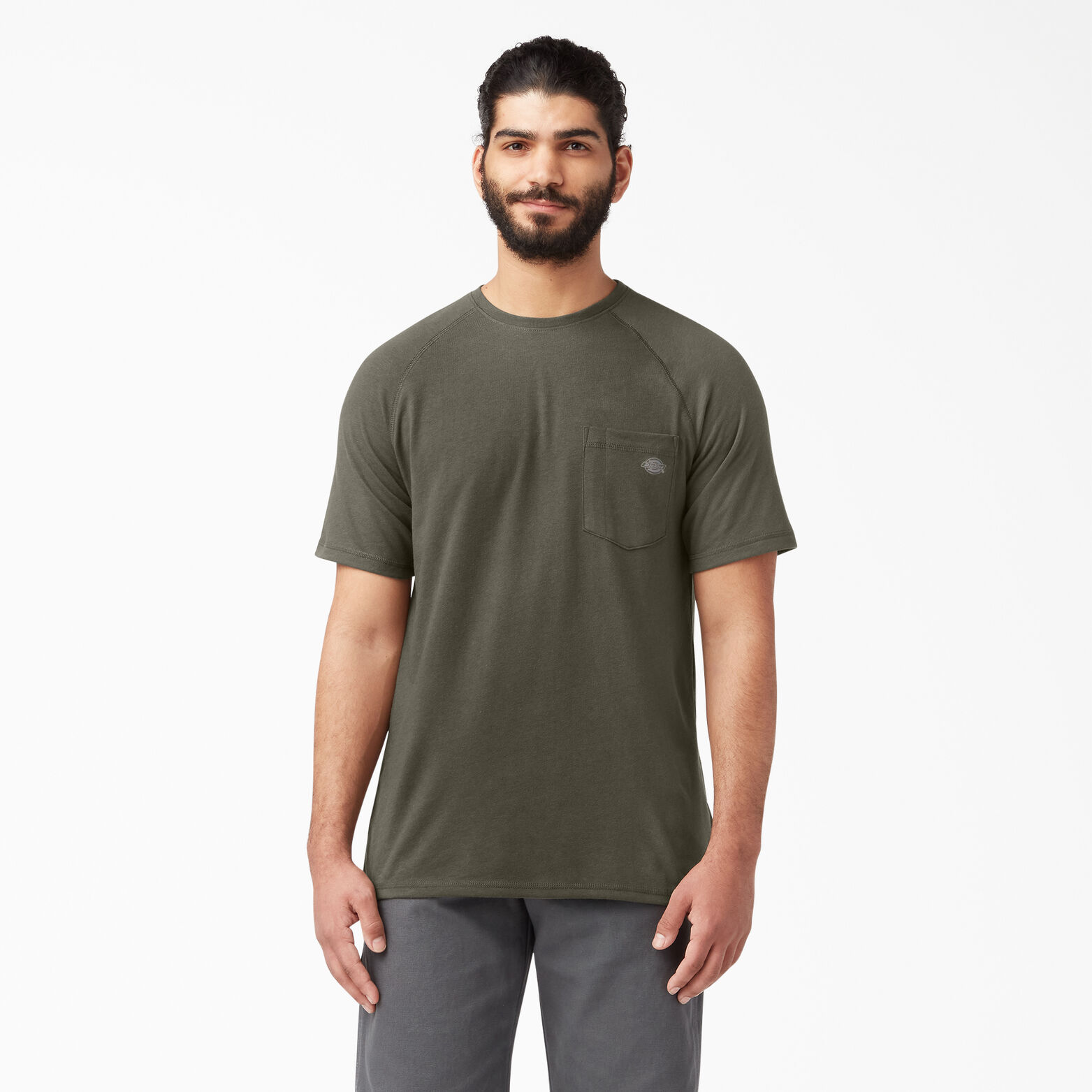 Temp-iQ™ Performance Cooling T Shirt Moss Green | Dickies