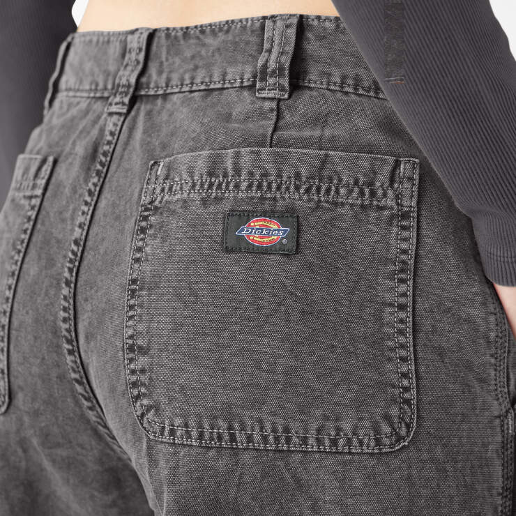 Women’s Newington Cargo Pants - Black Heritage Wash (KWH) image number 8