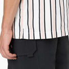 Dickies Skateboarding Cooling Relaxed Fit Shirt - White/Lotus/Black Stripe &#40;WUS&#41;