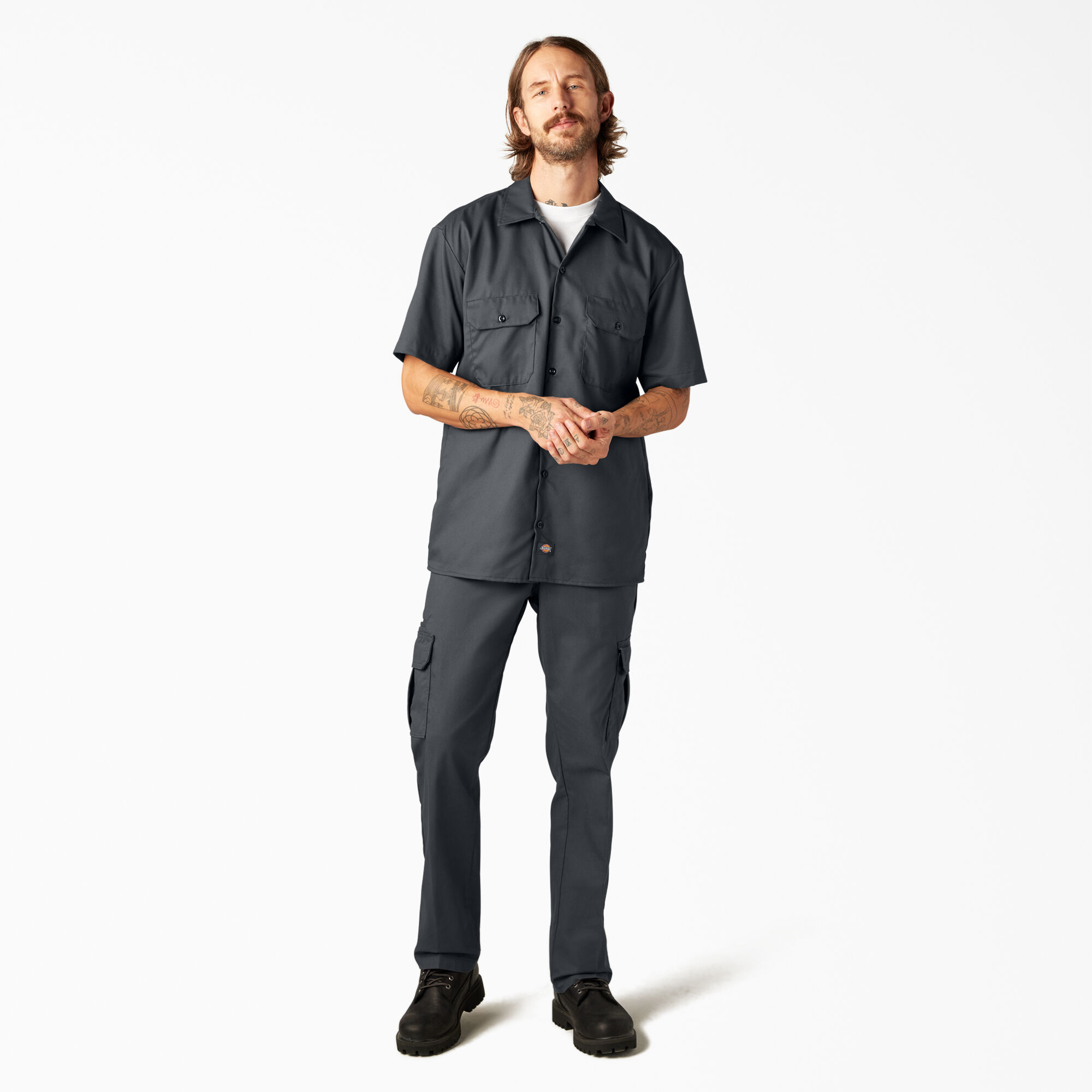 Dickies work short relaxed cheap fit flex